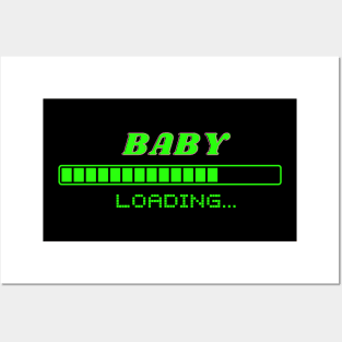 Baby loading Posters and Art